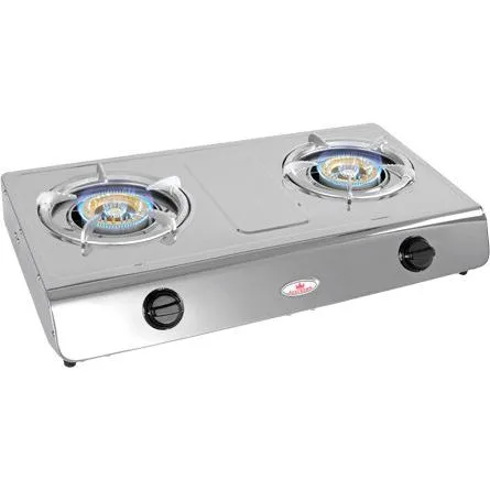 Auscrown Deluxe 2-Burner LPG Wok Cooker