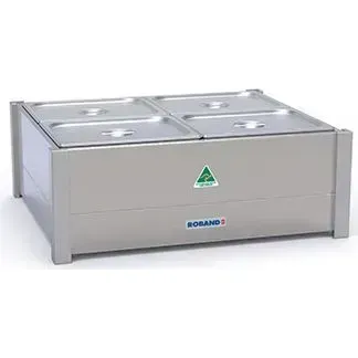 Bain Marie C/w 6xZ12100 & Lids