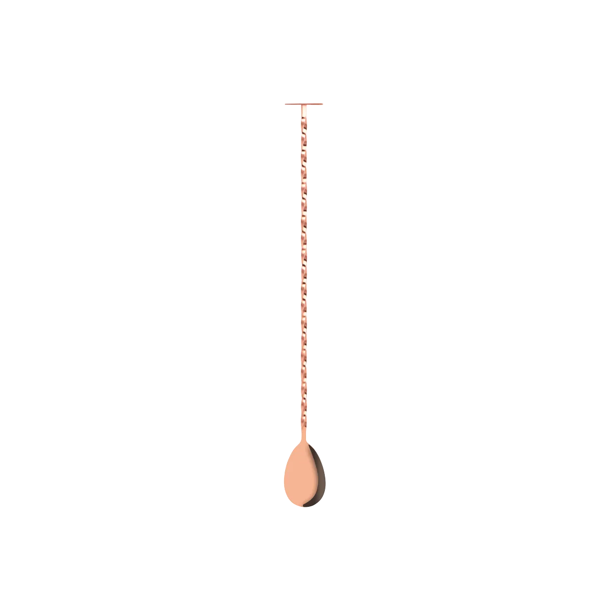 Bar Spoon Tail Disk with Muddler Rose Gold โ 300mm