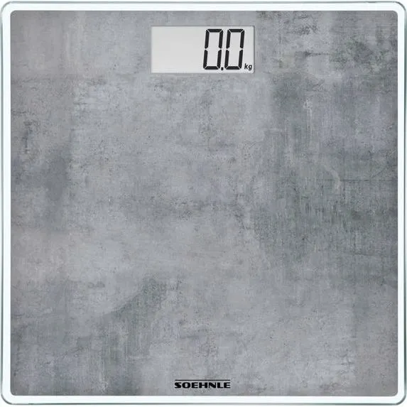 Bathroom Scale Style Sense Compact 300 Concrete — 180kg