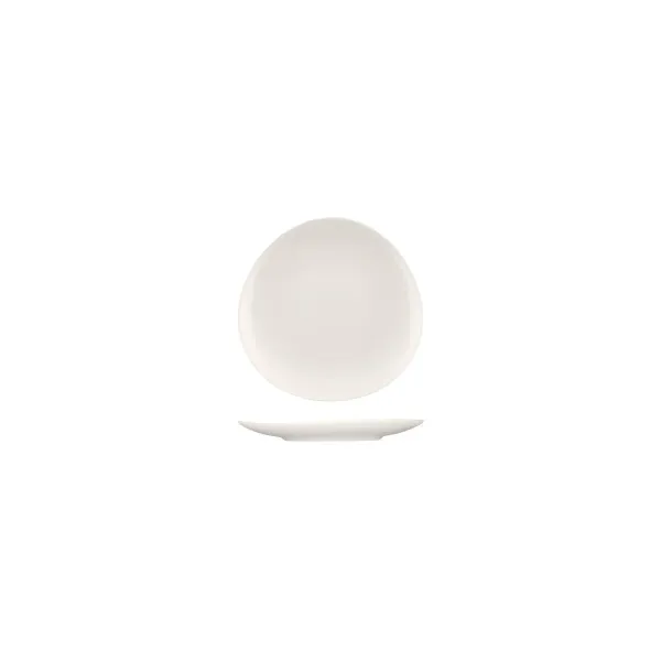 Bauscher Purity Asymmetric Coupe Plate 160mm