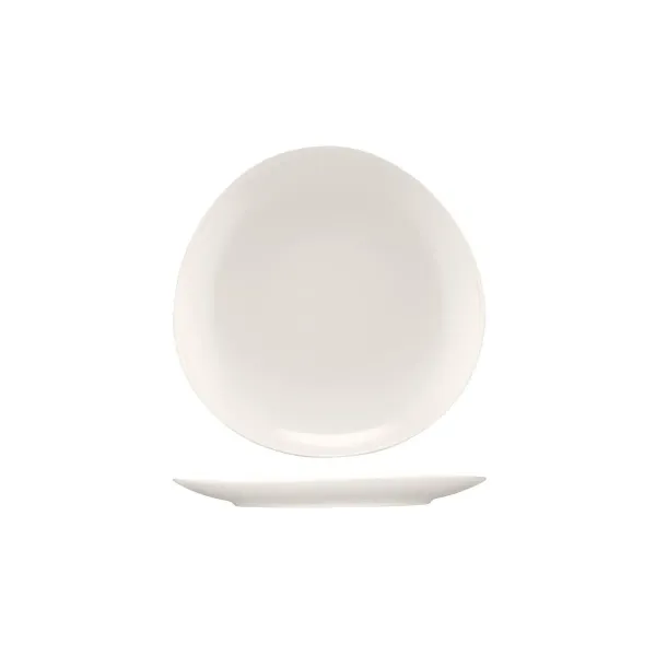Bauscher Purity Asymmetric Coupe Plate 270mm
