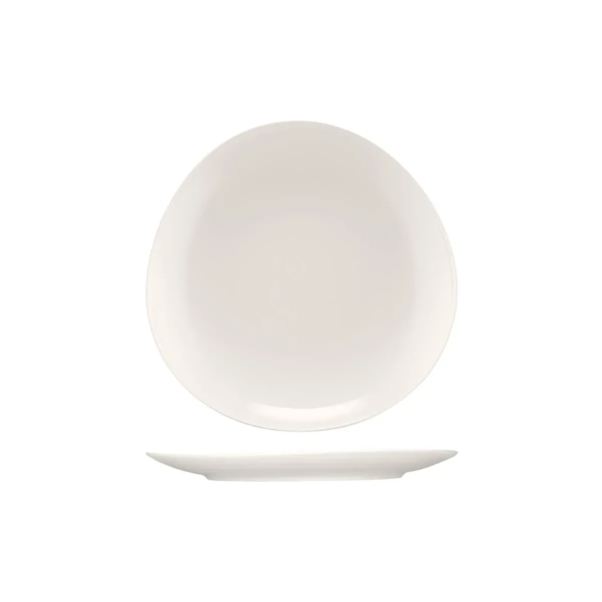 Bauscher Purity Asymmetric Coupe Plate 290mm