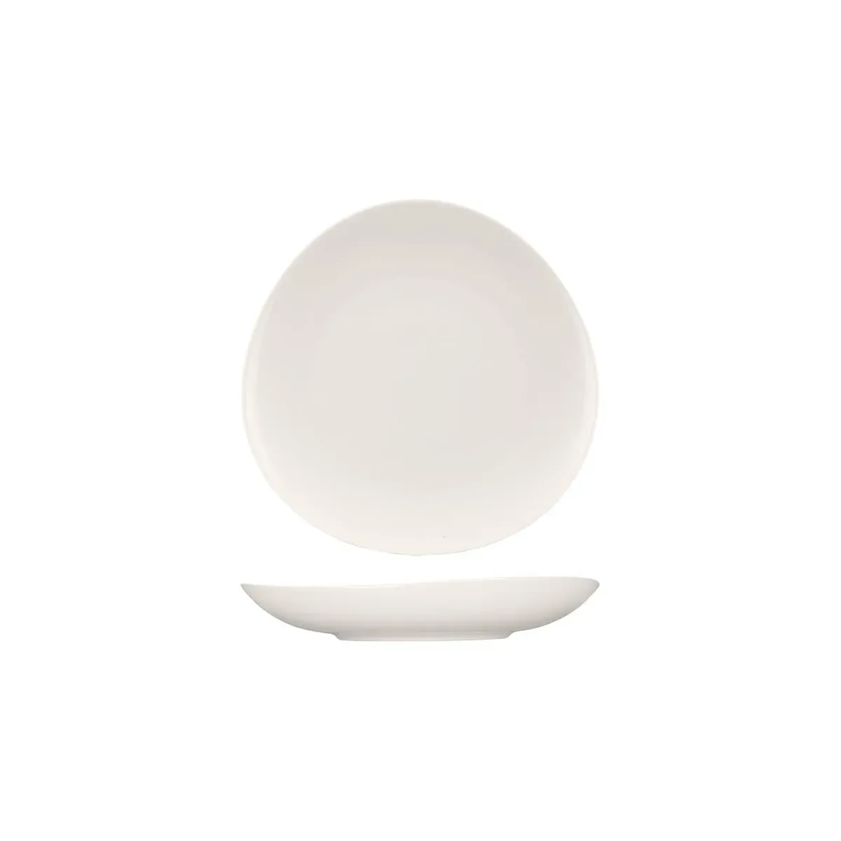 Bauscher Purity Asymmetric Deep Coupe Plate 240x39mm