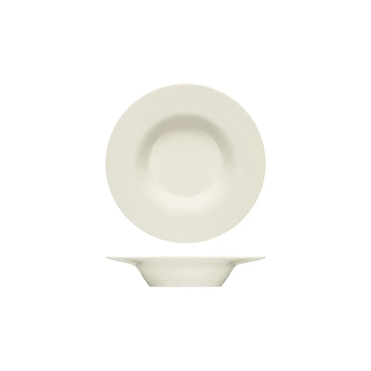 Bauscher Purity Deep Plate W/Rim 240x45mm