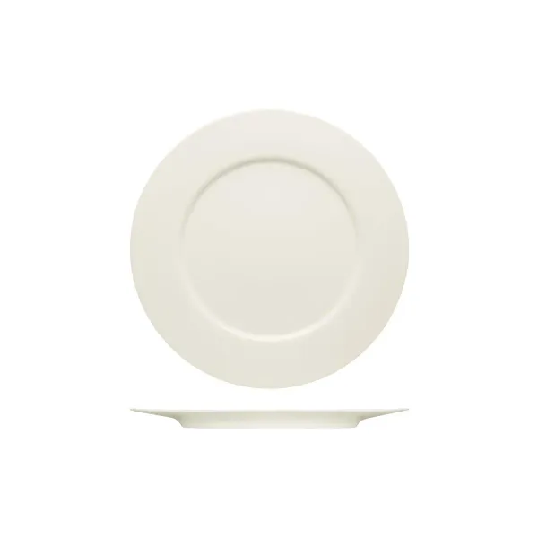 Bauscher Purity Flat Plate W/Rim 320mm