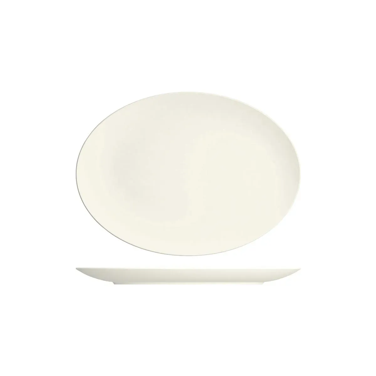 Bauscher Purity Oval Coupe Platter 330x240mm