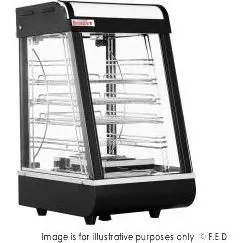 Benchstar All Stainless Steel Pie Warmer and Hot Food Display 40 Pies - PW-RT/380/TGE