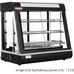 Benchstar Pie Warmer & Hot Food Display - PW-RT/660/TGE