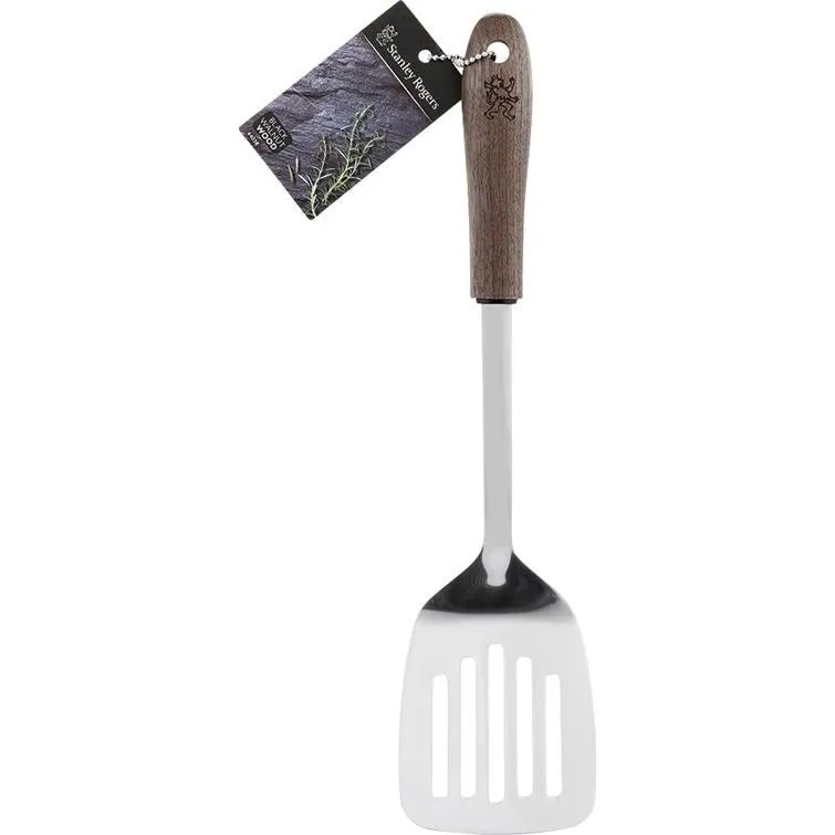 Black Walnut Slotted Turner