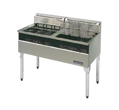 Blue Seal Evolution Series E604 - 1200mm Twin Pan Electric Fish Fryer
