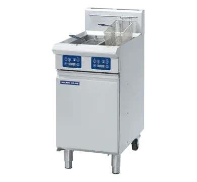 Blue Seal Evolution Series GT46E - 450mm Twin Pan Gas Fryer