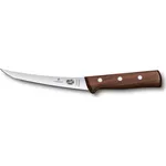 Boning Knife, 15cm Curved, Flexible Narrow Blade, American Handle - Pine