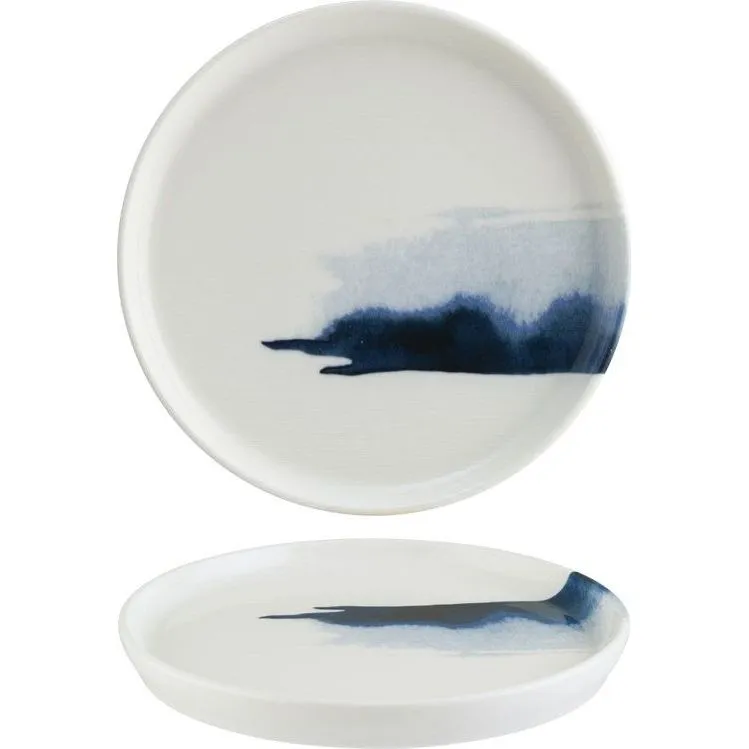 Bonna Blue Wave Hygge Round Plate 220x17mm (blwhyg22dz)