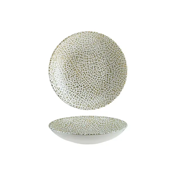 Bowl Lapya Wood Round Coupe — 230x50mm