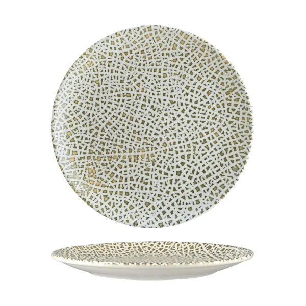 Bonna Lapya Wood Round Coupe Plate 270mm (lpywdgrm27dz)
