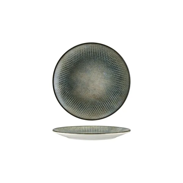 Bonna Lenta Ash Round Coupe Plate 210x20mm (lntasgrm21dz)
