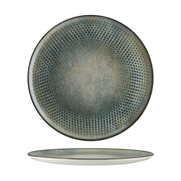 Bonna Lenta Ash Round Flat Platter 320x25mm (lntasgrm32pz)