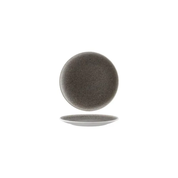 Bonna Luca Wood Round Coupe Plate 170mm (s-Mt-Lucwdgrm17dz)