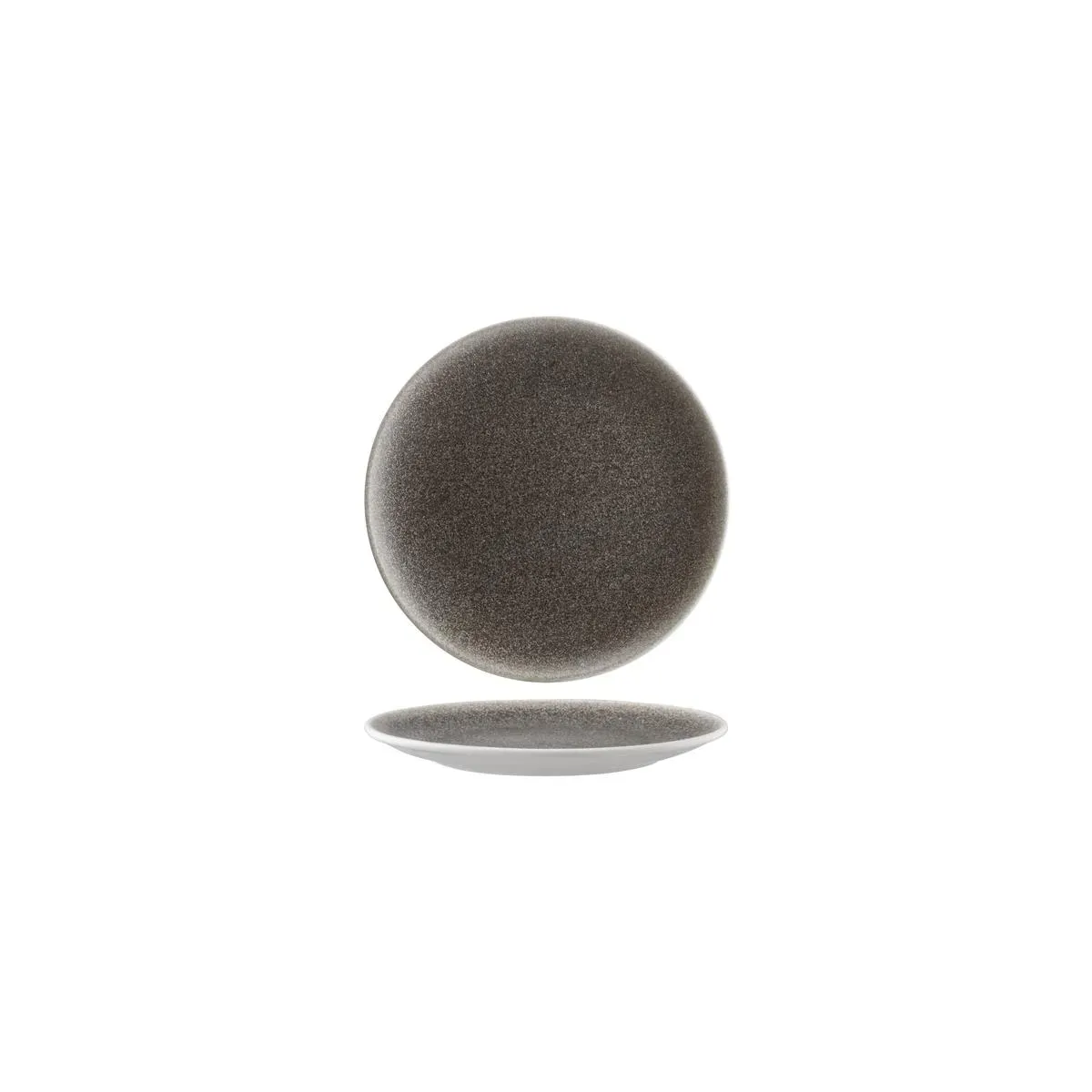 Bonna Luca Wood Round Coupe Plate 170mm (s-Mt-Lucwdgrm17dz)