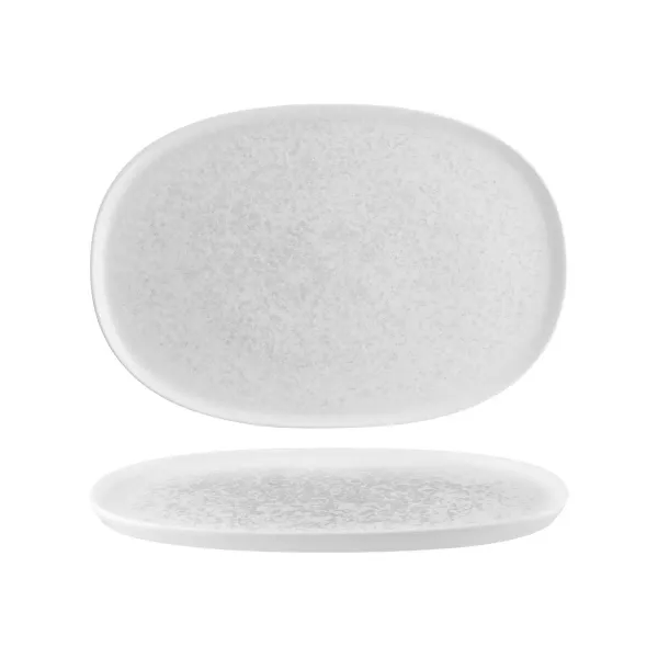 Bonna Lunar White Hygge Oval Platter 340x230x18mm Lunhyg34ov