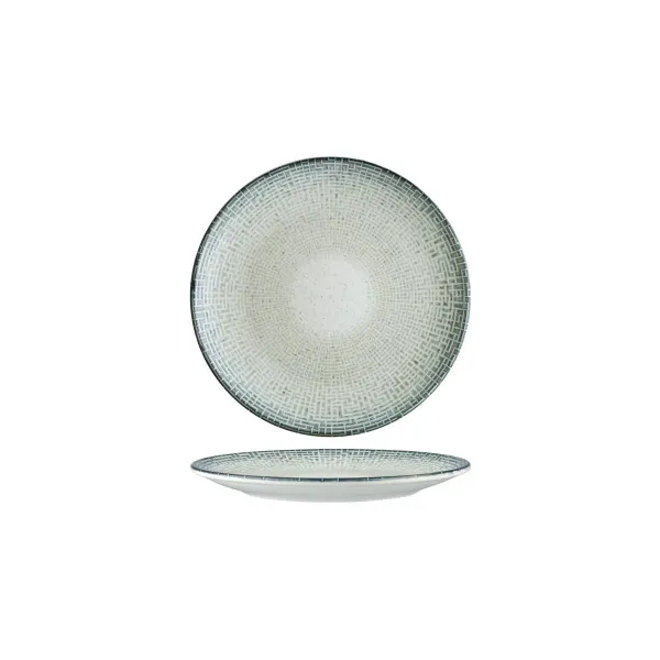 Bonna Maze Round Coupe Plate 210x20mm (mzegrm21dz)