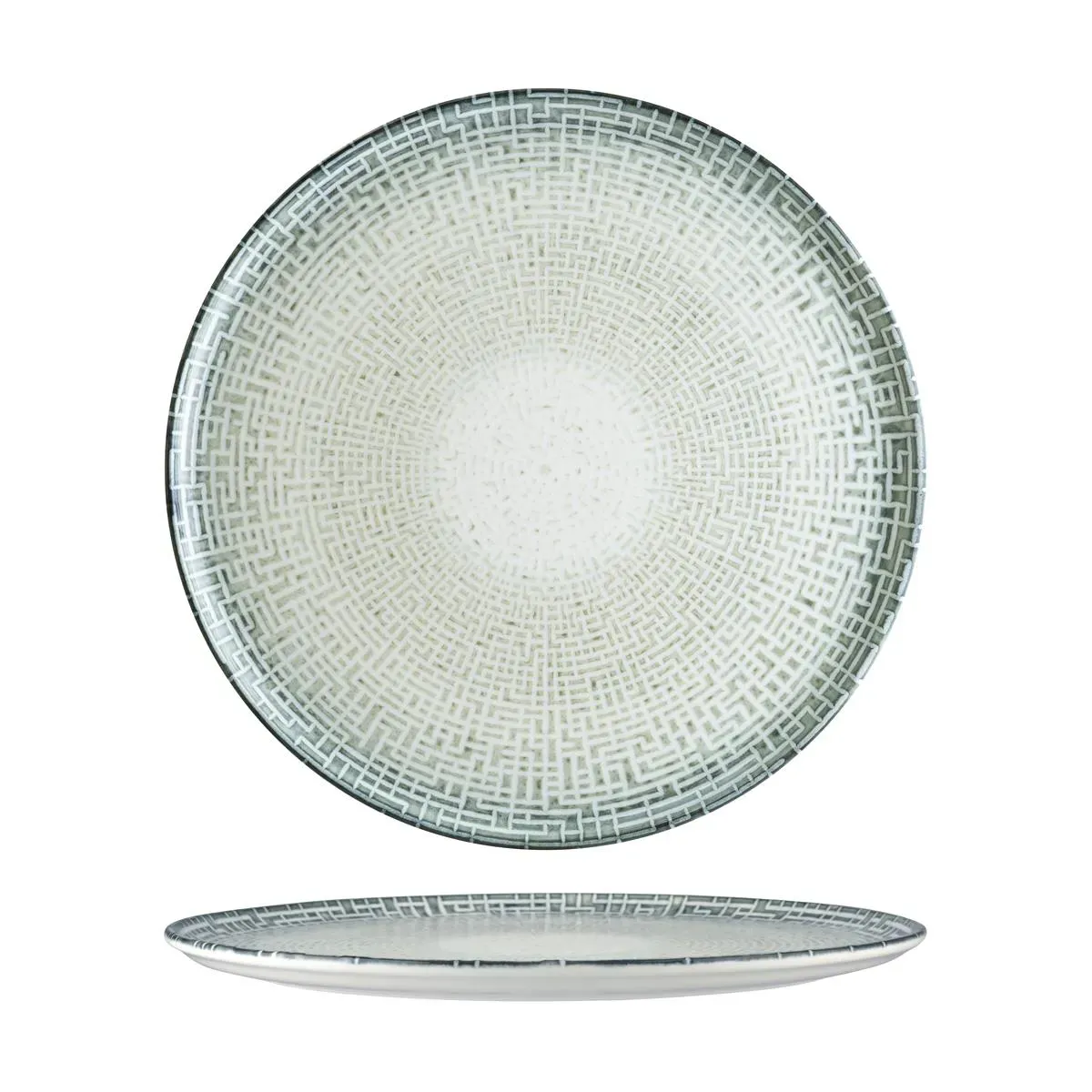 Bonna Maze Round Flat Platter 320x25mm (mzegrm32pz)
