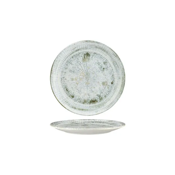 Bonna Odette Olive Round Coupe Plate 210x20mm (odtolgrm21dz)
