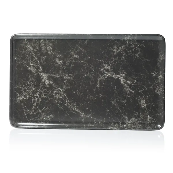 Bonna Stage Melamine Platter Gn 1/1 Marble Black (mlm1/1bl)