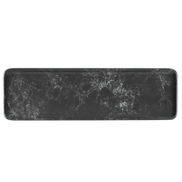 Bonna Stage Melamine Platter Gn 2/4 Marble Black (mlm2/4bl)