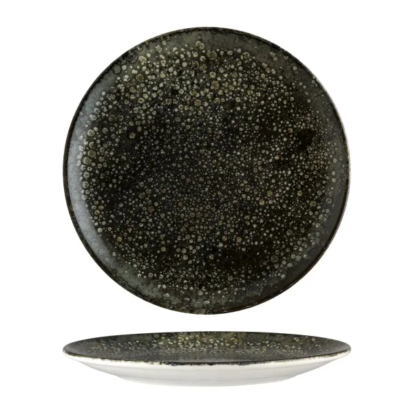 Bonna Stella Wood Round Coupe Plate 270x30mm (stlwdgrm27dz)