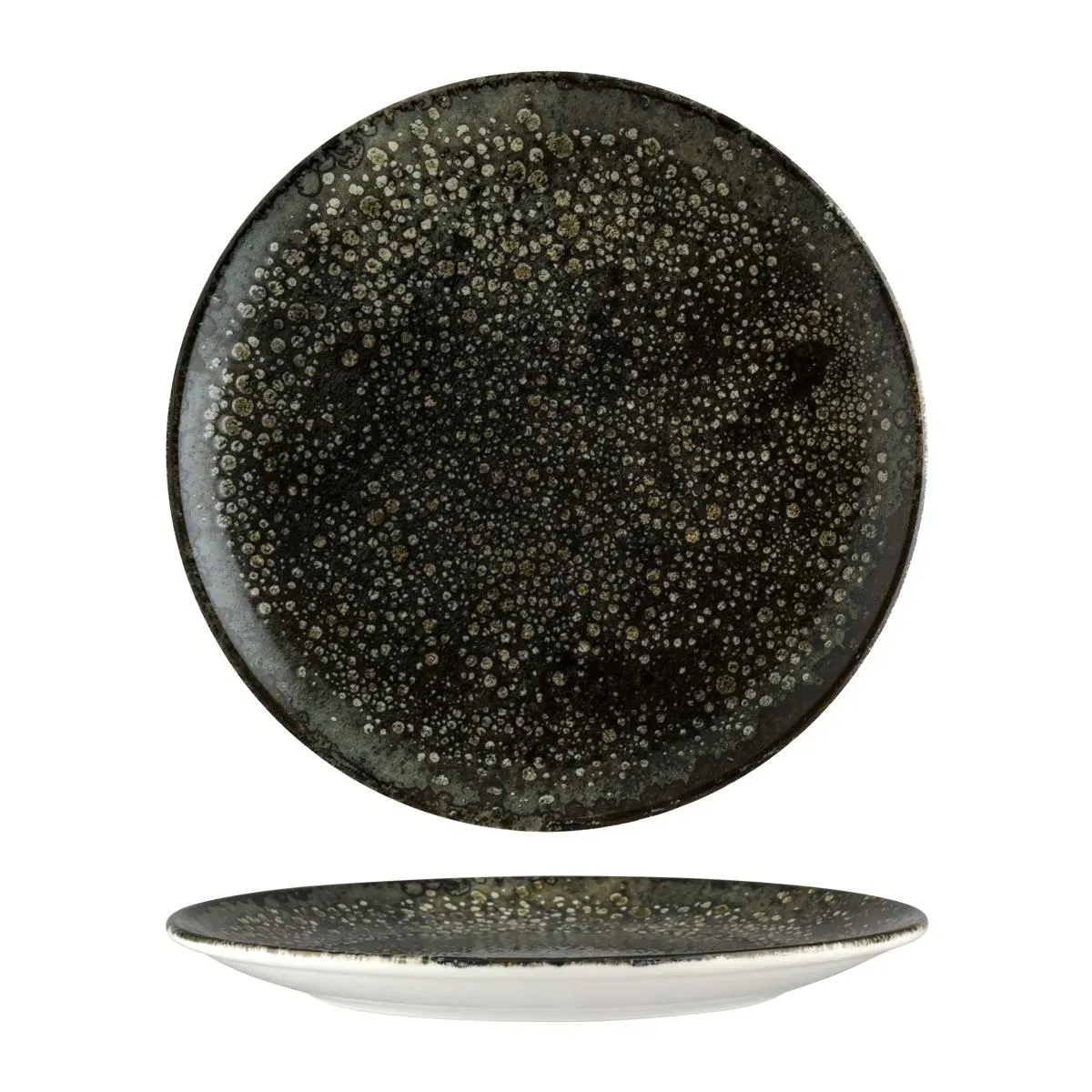 Bonna Stella Wood Round Coupe Plate 270x30mm (stlwdgrm27dz)