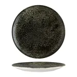 Bonna Stella Wood Round Coupe Plate 270x30mm (stlwdgrm27dz)