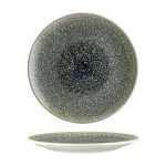 Bonna Thar Black Round Coupe Plate 270x30mm (thrblgrm27dz)