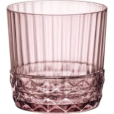 Bormioli Rocco America 20 Rocks 300ml Lilac Rose (1.22157)