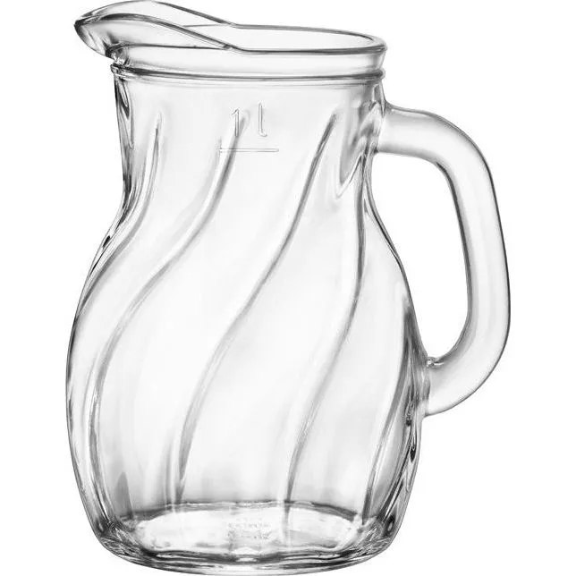 Bormioli Rocco Bistrot Twist Carafe 1.17lt Clear (1.46141)