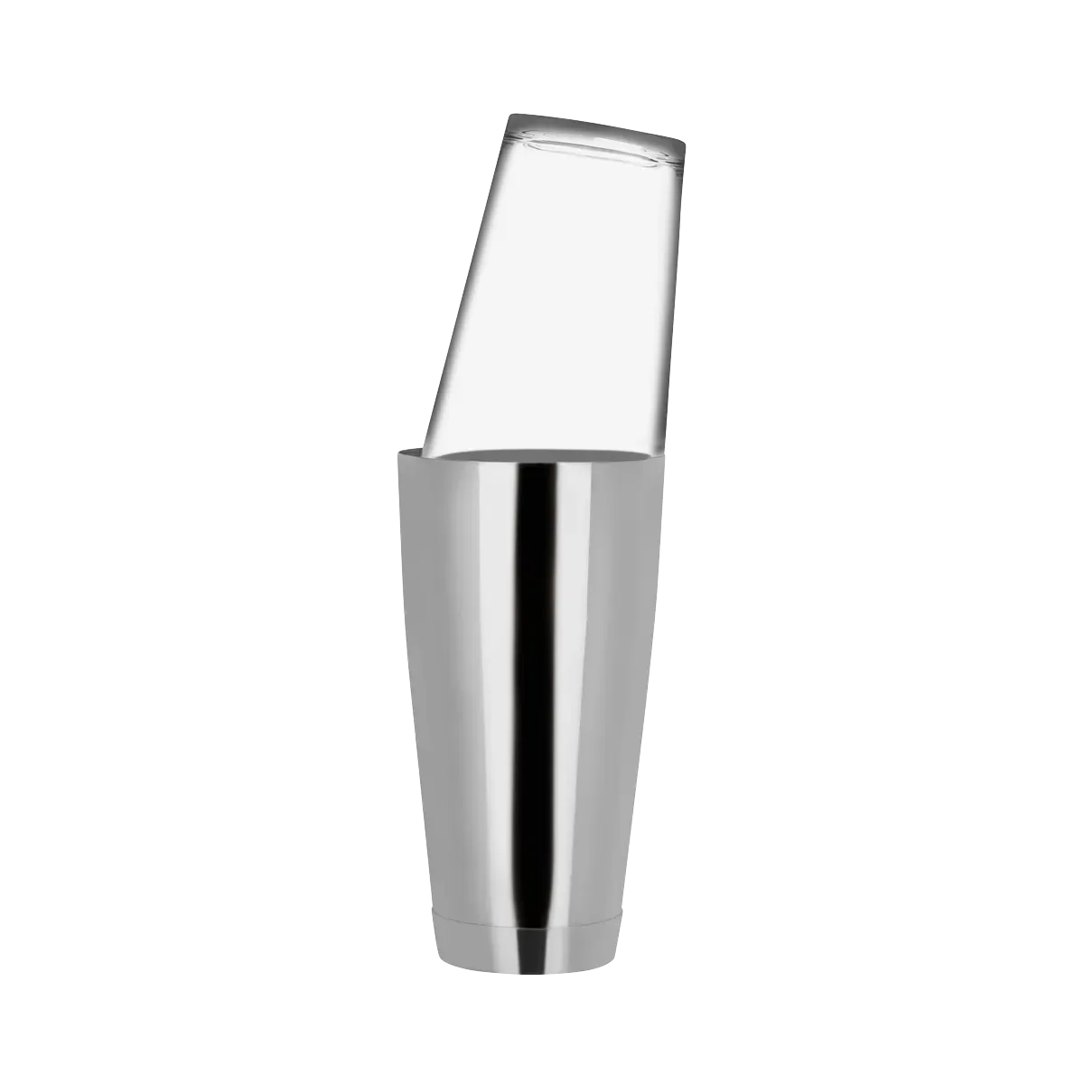 Boston Cocktail Shaker 700ml Stainless Steel Base & Glass