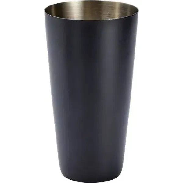 Boston Tin Stainless Steel Black Powder Coated 900ml