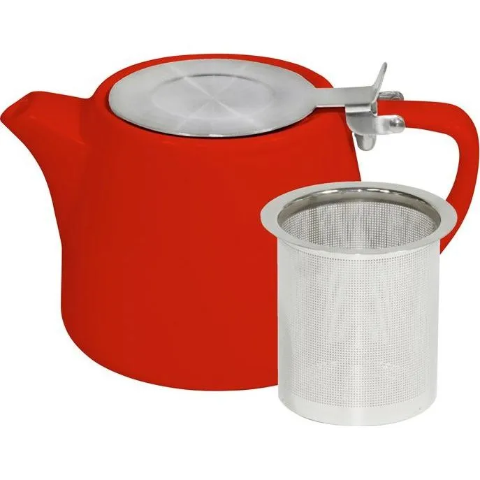 Brew-Chilli Stackable Teapot 500ml W/Ss Infuser & Lid