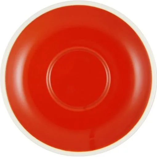 Brew-Chilli/White Espresso Saucer To Suit Bw0000