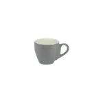 Brew-French Grey/White Espresso Cup 90ml