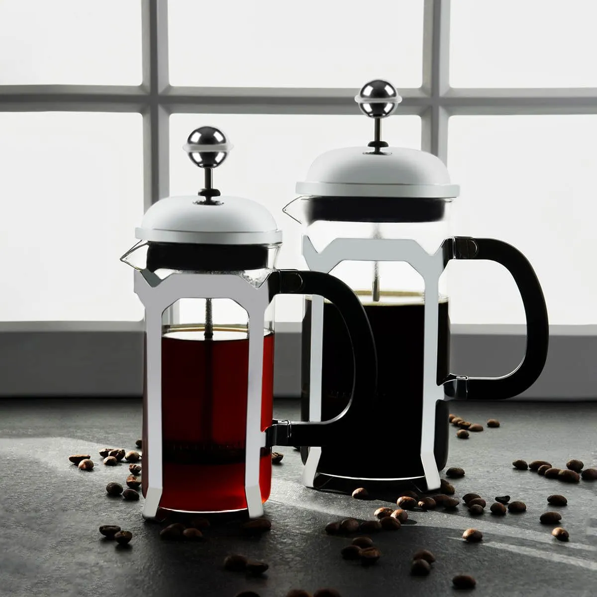Brew Infusion Coffee Press W/Abs Knob S/S 350ml