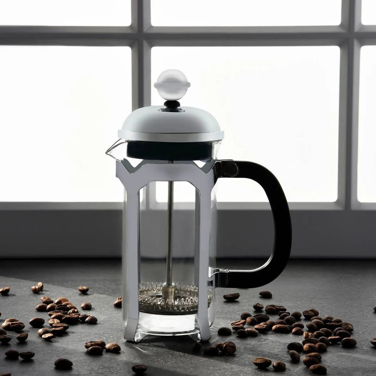 Brew Infusion Coffee Press W/Abs Knob S/S 600ml