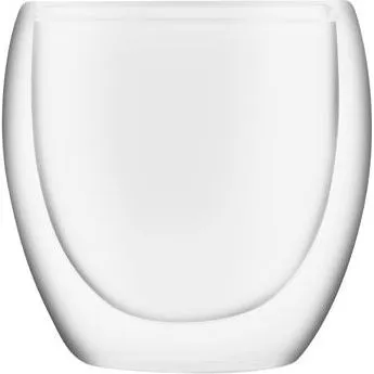 Brew Infusion Double Wall Tumbler 80x900mm, 220ml Set Of 2