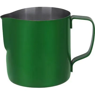 Brew Milk Frothing Jug S/S 350ml Powder Coat Green
