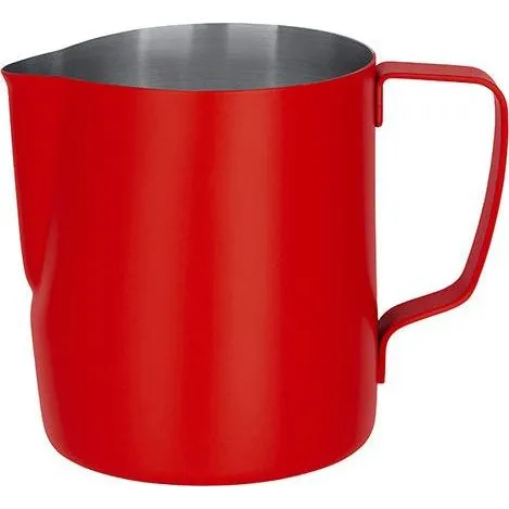 Brew Milk Frothing Jug S/S 600ml Powder Coat Red