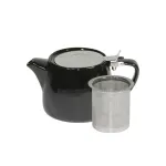 Brew-Onyx Stackable Teapot 600ml Ss Infuser/Lid