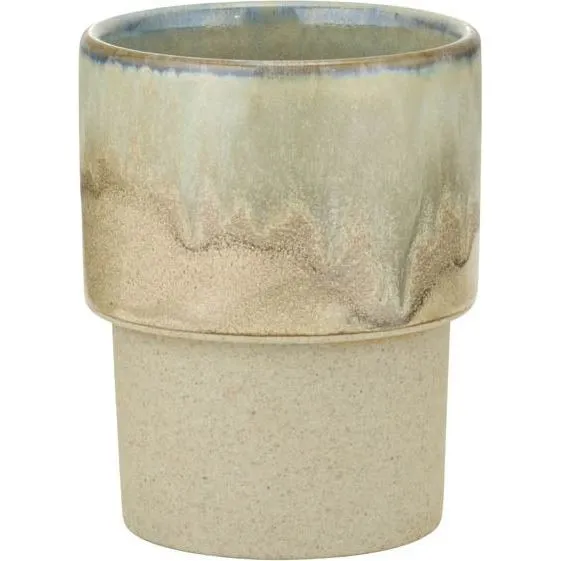 Brew Pottery-Sandy Beige Tumbler Stack No Hdl 220ml