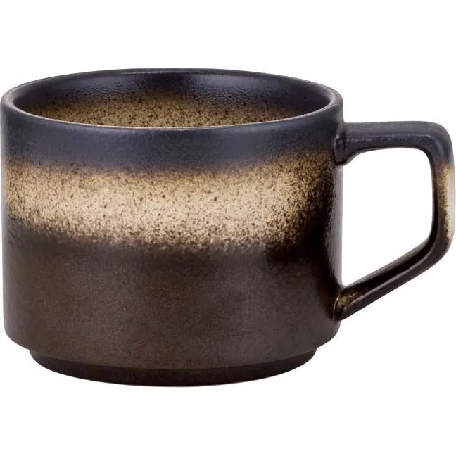 Brew Pottery-Tan Bark Straight Side Cup 220ml