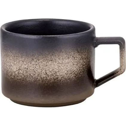 Brew Pottery-Tan Bark Straight Side Espresso Cup 90ml